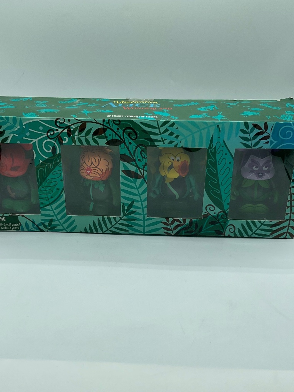 Disney Limited Edition 2000 Alice in Wonderland Vinylmation Flower set